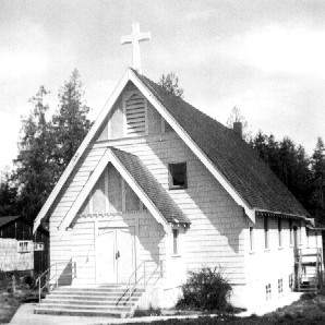 Powell River Corps moves to it's new building in 1960. This building was purchased from the Roman Catholic Church.